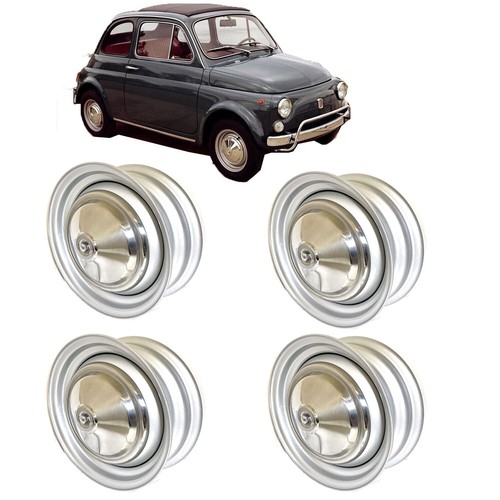 Kit stahlfelgen für fiat - 4,
